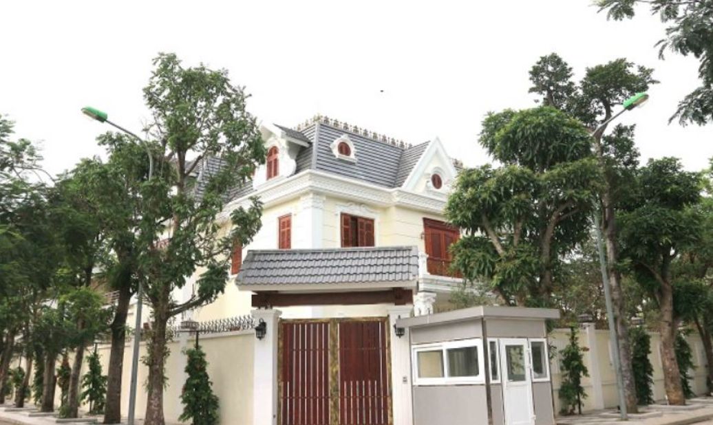 Bán biệt thự đơn lập tầng 1 tum KĐT Vân Canh, DT 280m2, hướng Đông Bắc hoàn thiện đẹp